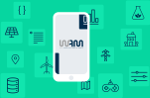 Mobiles Gerät mit UI und Energiekomponenten